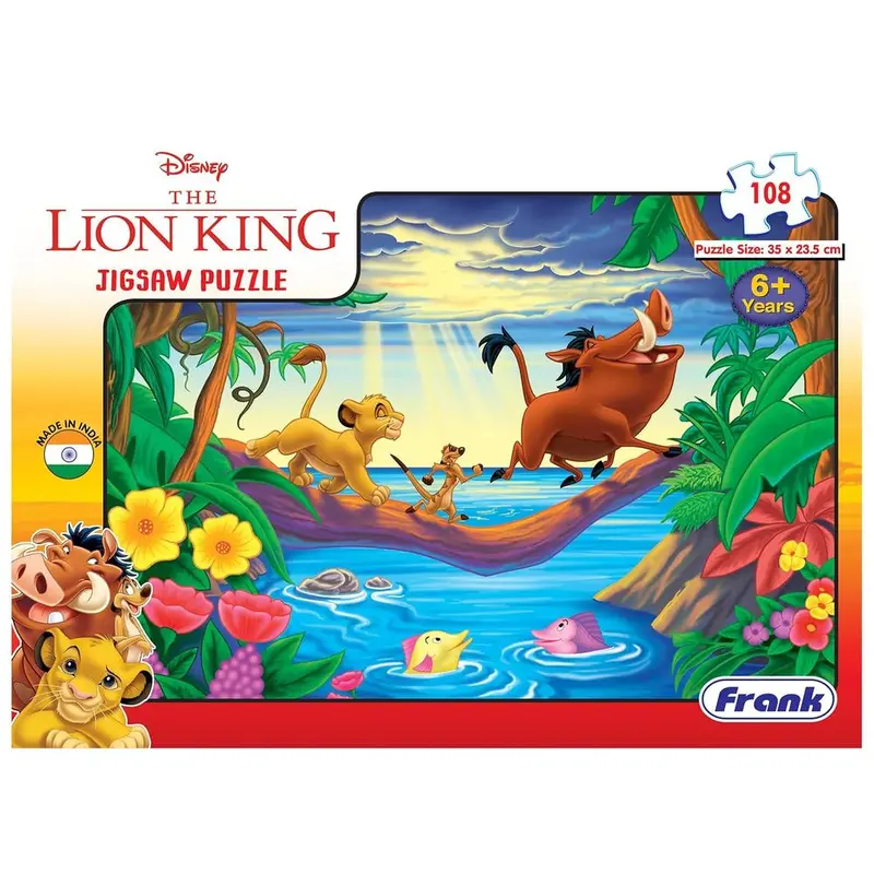 Frank Lion King Jigsaw Puzzle - 108 Pieces 1