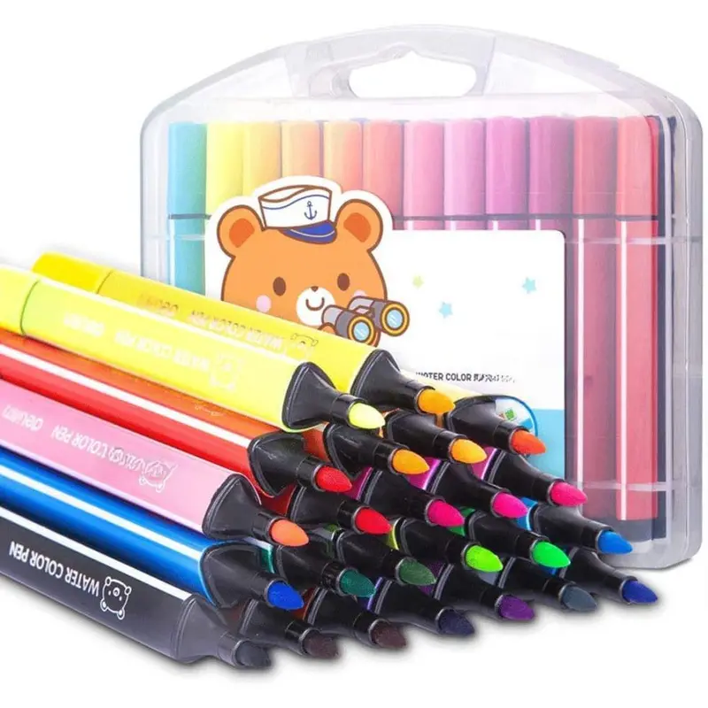 Funblast Washable Watercolor Pens Set - 24 Watercolor Pens 1