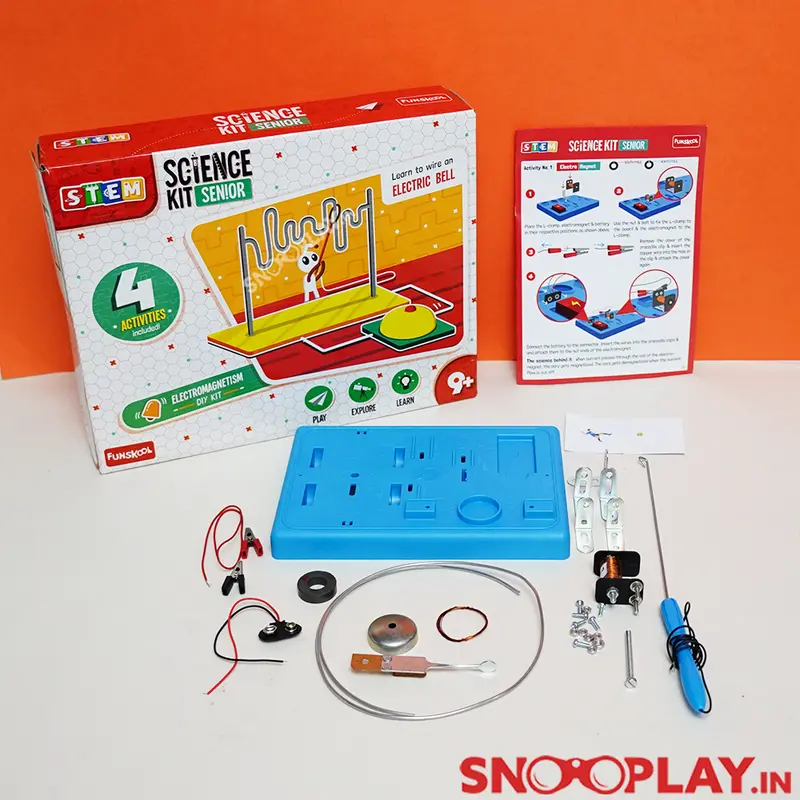Funskool Stem Science Kit Senior - Electromagnetic Circuit Game (9-12 Years) 1