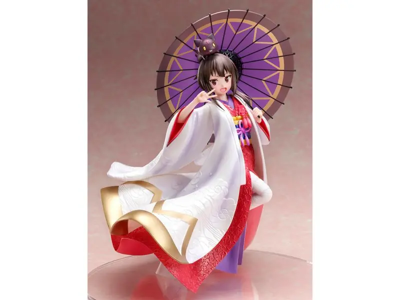 Furyu F:Nex 1/7 Konosuba Megumin (Shiromuku Ver.) Statue Figure 1