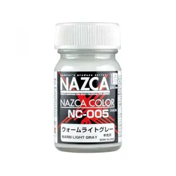 Gaianotes Nazca Nc-005 Semi-Gloss Warm Light Gray 15Ml Paint Bottle 1