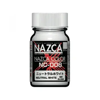 Gaianotes Nazca Nc-008 Gloss Neutral White 15Ml Paint Bottle 1