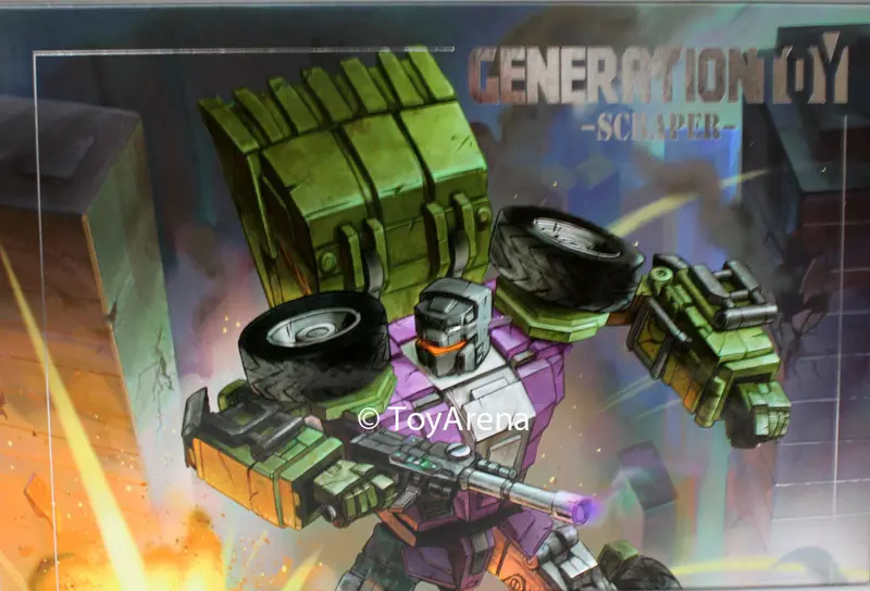 Generation Toy Gravity Builder Gt-01A Scraper 1