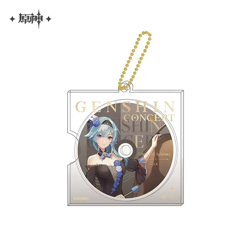 Genshin Impact Melodies Of An Endless Journey Cd-Style Acrylic Keychain - Eula 1