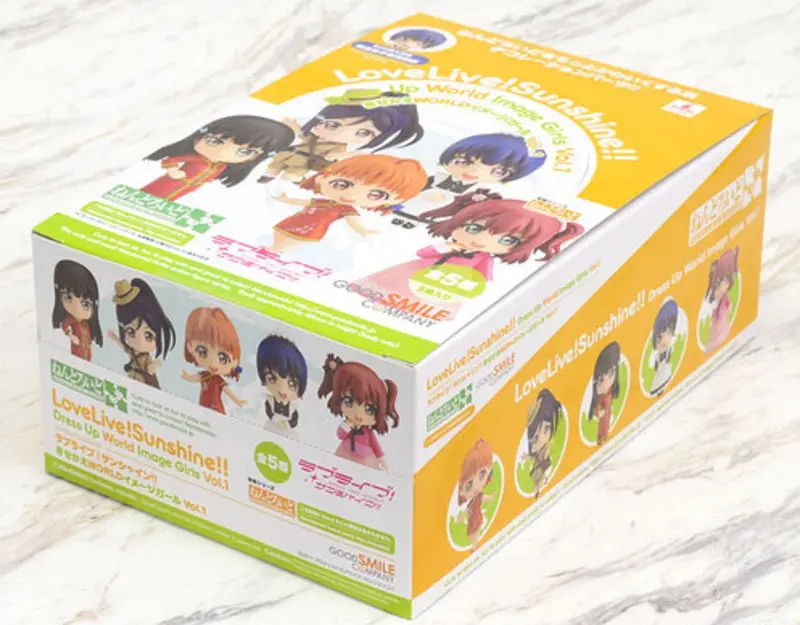 Good Smile Company Nendoroid More: Love Live! Sunshine! Dress Up World Image Girls Vol.1 Trading Figure Set Of 5 1