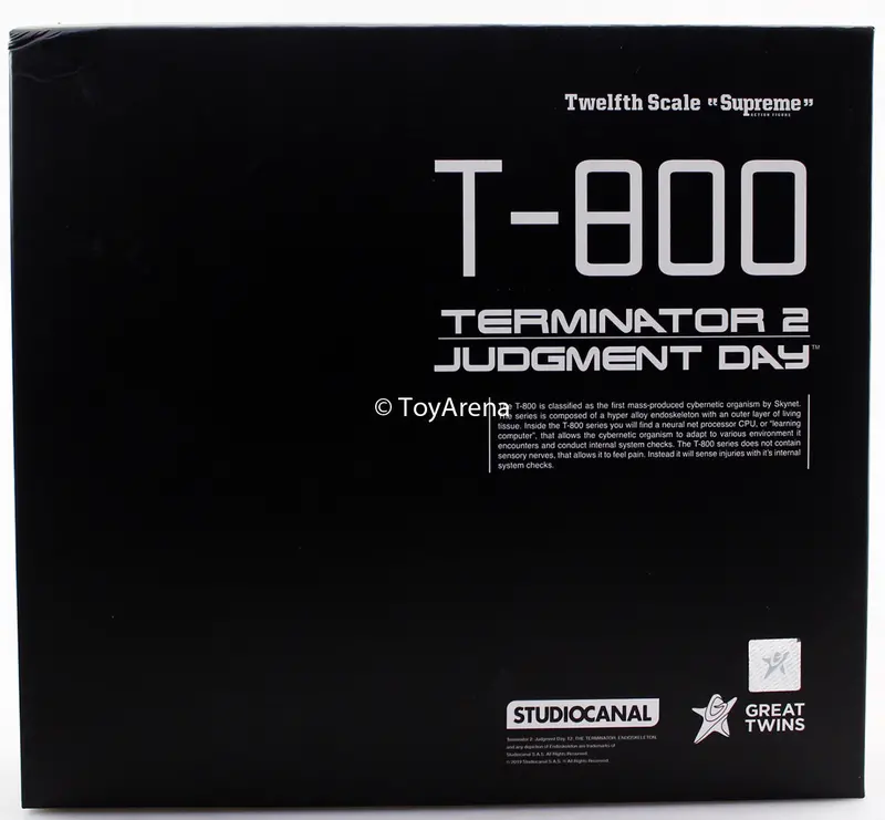 Great Twins 1/12 T-800 Terminator 2 Judgement Day Action Figure 1