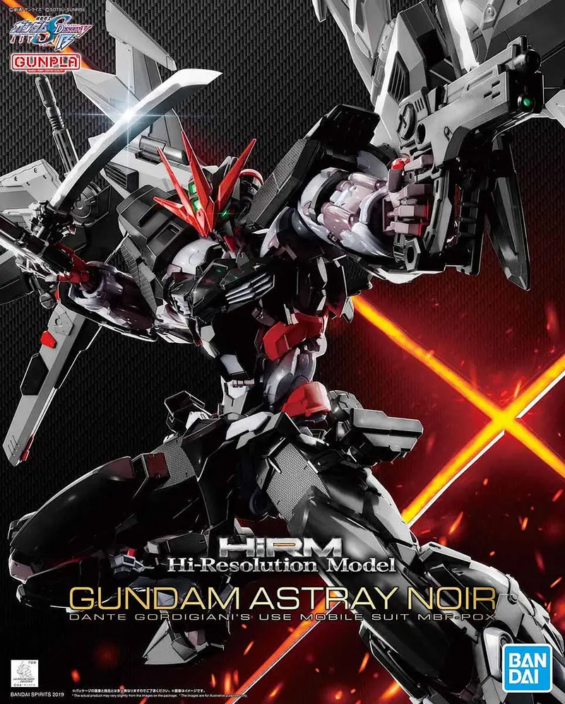 Gundam 1/100 Hirm Hi-Resolution Gundam Astray Noir Seed Destiny Astray 1