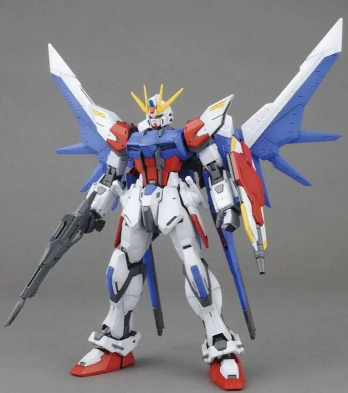 Gundam 1/100 Mg Build Fighters Gat-X105b/Fp Build Strike Gundam Full Package Model Kit 1