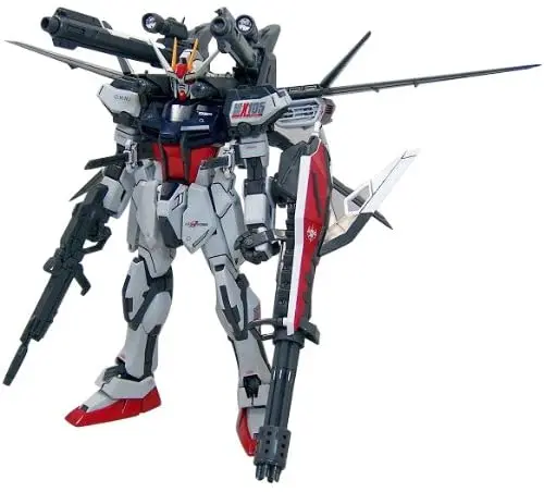 Gundam 1/100 Mg Gat-X105 Strike Gundam + Iwsp Model Kit 1