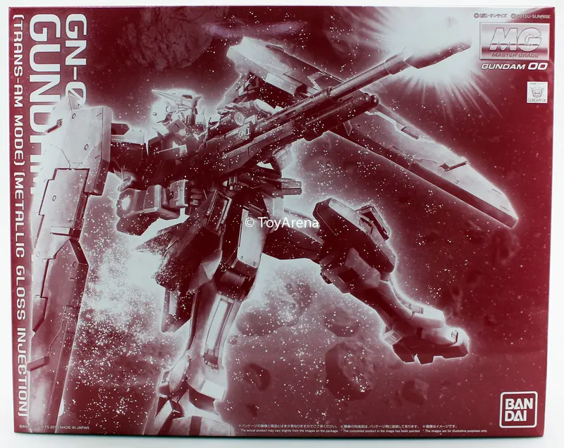 Gundam 1/100 Mg Gn-002 Gundam Dynames Trans-Am Mode (Metal Gloss Injection) Model Kit Exclusive 1