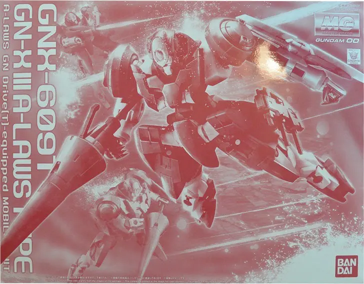 Gundam 1/100 Mg Gundam 00 Gn-Xiii (A-Laws Ver) Model Kit Exclusive 1