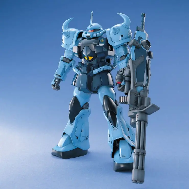 Gundam 1/100 Mg Gundam 0079 Ms-07B-3 Gouf Custom Model Kit 1