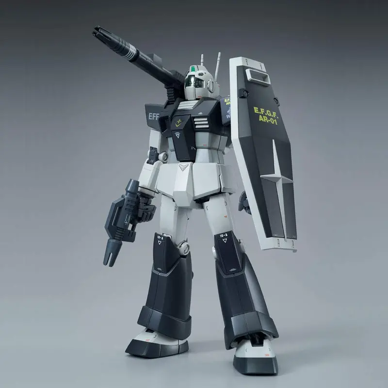 Gundam 1/100 Mg Gundam 0079 Rgc-80 Gm Cannon White Dingo Team Custom Model Kit Exclusive 1