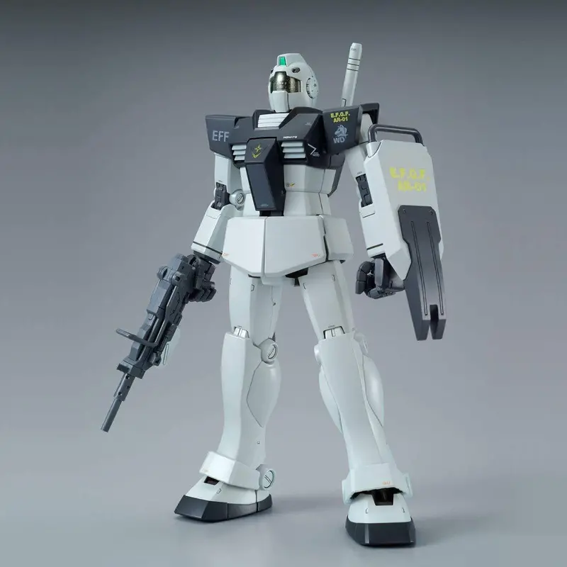 Gundam 1/100 Mg Gundam 0079 Rgm-79 Gm White Dingo Team Custom Model Kit Exclusive 1
