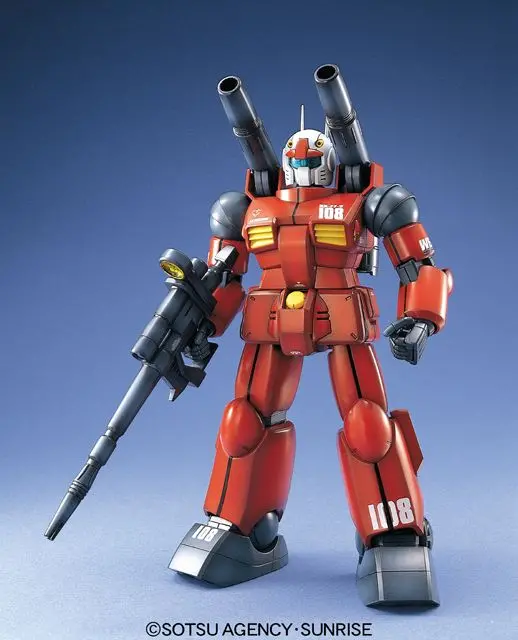 Gundam 1/100 Mg Gundam 0079 Rx-77-2 Guncannon Model Kit 1
