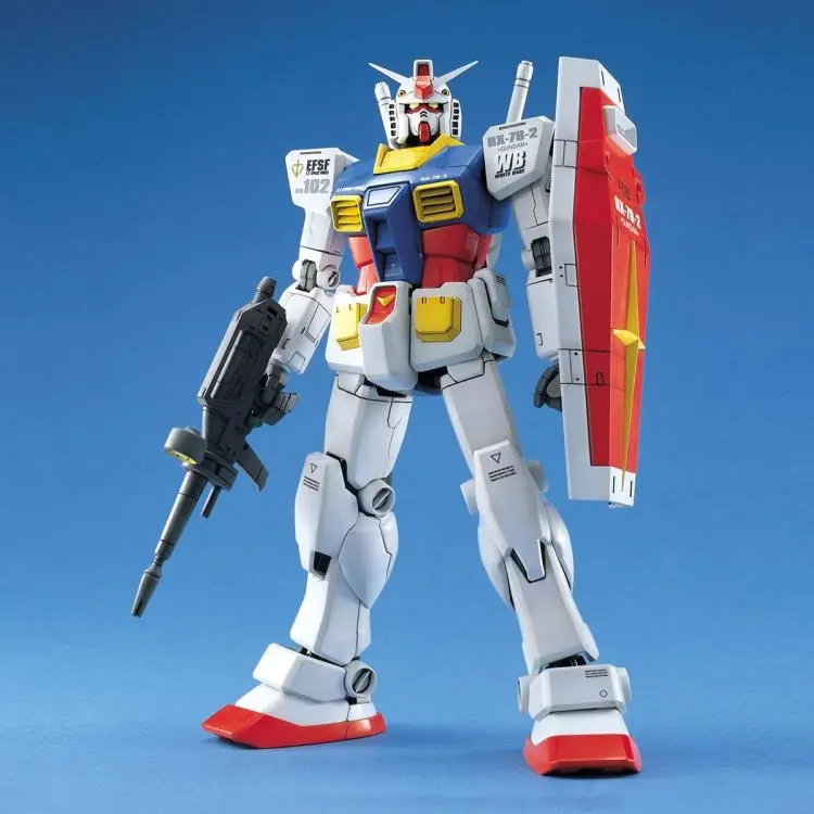 Gundam 1/100 Mg Gundam 0079 Rx-78-2 Gundam Ver 1.5 Model Kit 1