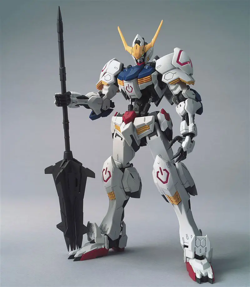 Gundam 1/100 Mg Ibo Asw-G-08 Gundam Barbatos Iron Blooded Orphans Model Kit 1