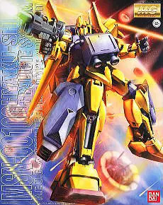 Gundam 1/100 Mg Msn-00100 Hyaku Shiki + Ballute System Zeta Model Kit 1