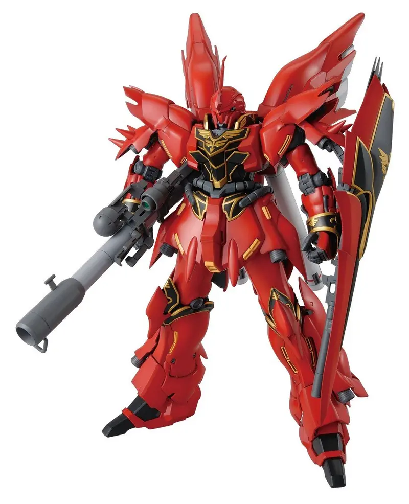 Gundam 1/100 Mg Msn-06S Sinanju Ova Animation Color Ver Unicorn Model Kit 1
