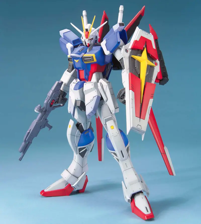 Gundam 1/100 Mg Seed Destiny Zgmf-X56s/A Force Impulse Gundam Model Kit 1