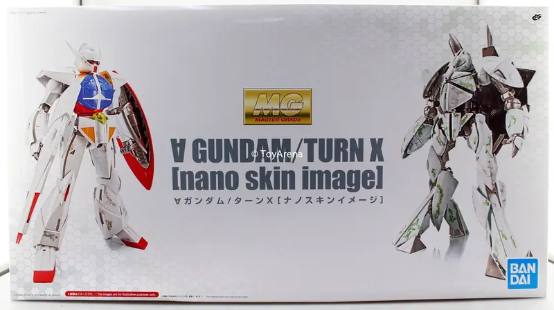 Gundam 1/100 Mg Turn A & Turn X Nano Skin Image Version Exclusive Model Kit 1