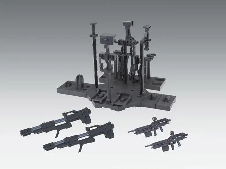 Gundam 1/100 Mg Weapon & Armor Hanger For Full Armor Gundam Ver. Ka (Gundam Thunderbolt) Model Kit Exclusive 1