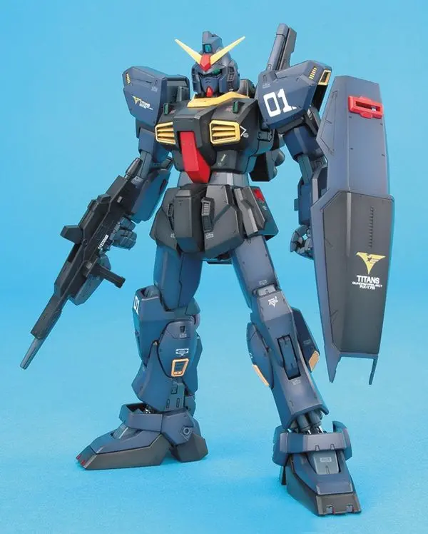 Gundam 1/100 Mg Z Gundam Rx-178 Gundam Mk-Ii (2) 2.0 (Titans) Model Kit 1