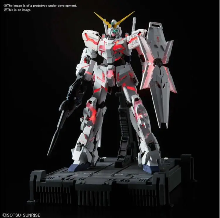 Gundam 1/100 Mgex Mg Extreme Gundam Unicorn Rx-0 Unicorn Gundam Ver Ka. 40Th Anniversary Model Kit 1