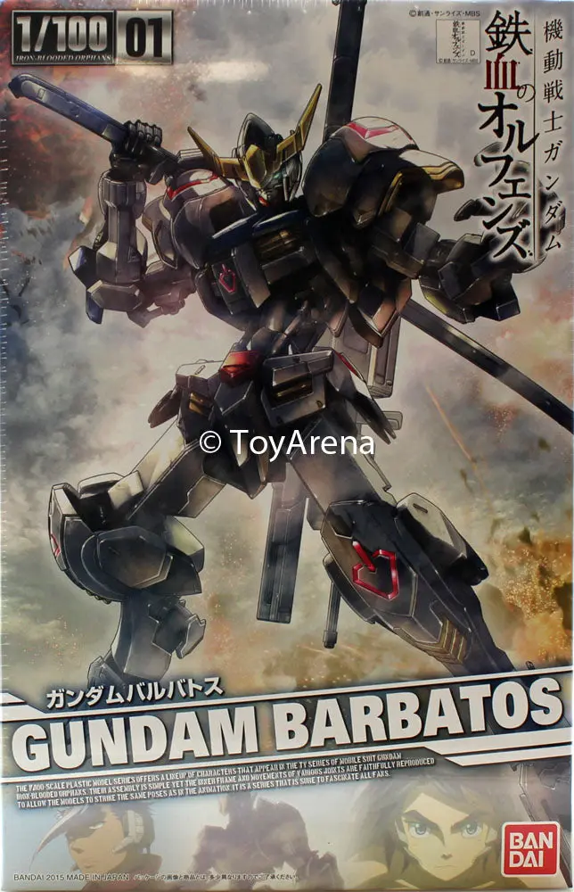 Gundam 1/100 Ng #01 Gundam Barbatos Iron-Blooded Orphans Model Kit 1