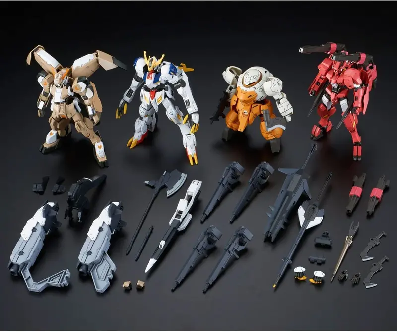 Gundam 1/144 Gundam Iron Blooded Orphans Tekkadan Complete Set Model Kit Exclusive 1