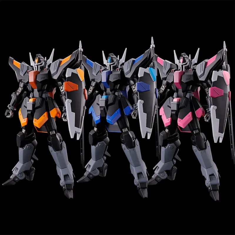 Gundam 1/144 Hg Seed Freedom Black Knight Squad Rud-Ro.A Redelard, Daniel And Liu Custom Set Model Kit Exclusive 1