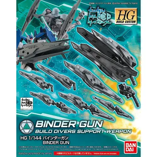 Gundam 1/144 Hgbc #040 Binder Gun Build Custom Model Kit 1