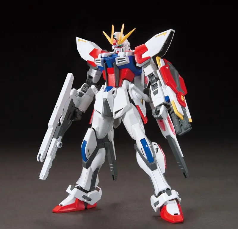 Gundam 1/144 Hgbf #009 Gat-X105b/St Star Build Strike Gundam Plavsky Wing Model Kit 1