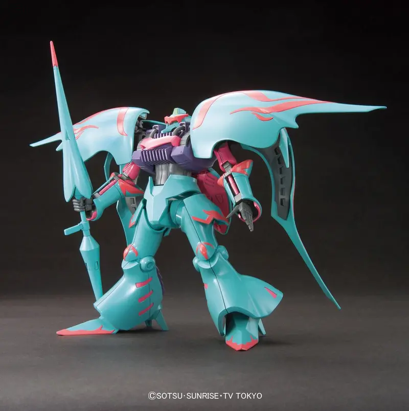 Gundam 1/144 Hgbf #011 Nmx-004 Qubeley Papillon Model Kit 1