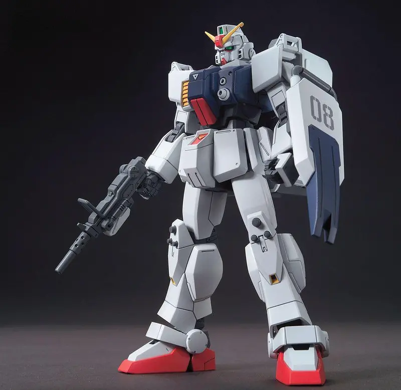 Gundam 1/144 Hguc #210 08Th Ms Team Rx-79[G] Gundam Ground Type Revive Model Kit 1