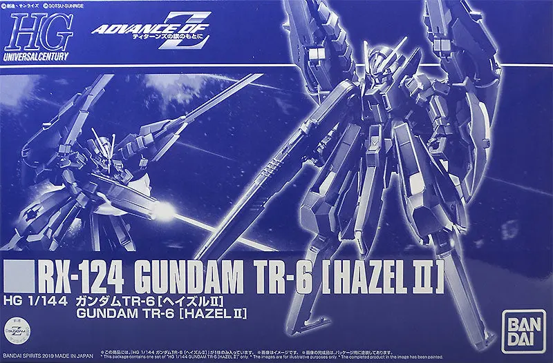 Gundam 1/144 Hguc Advance Of Zeta Rx-124 Gundam Tr-6 [Hazel Ii] Model Kit Exclusive 1