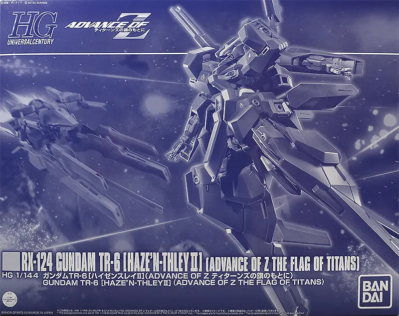 Gundam 1/144 Hguc Advance Of Zeta Rx-124 Gundam Tr-6 [Haze'n-Thley Ii] (Titans Colors) Exclusive Model Kit 1