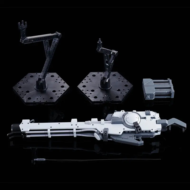 Gundam 1/144 Rg Hyper Mega Bazooka Launcher For Hi-V Nu Gundam Model Kit Exclusive 1
