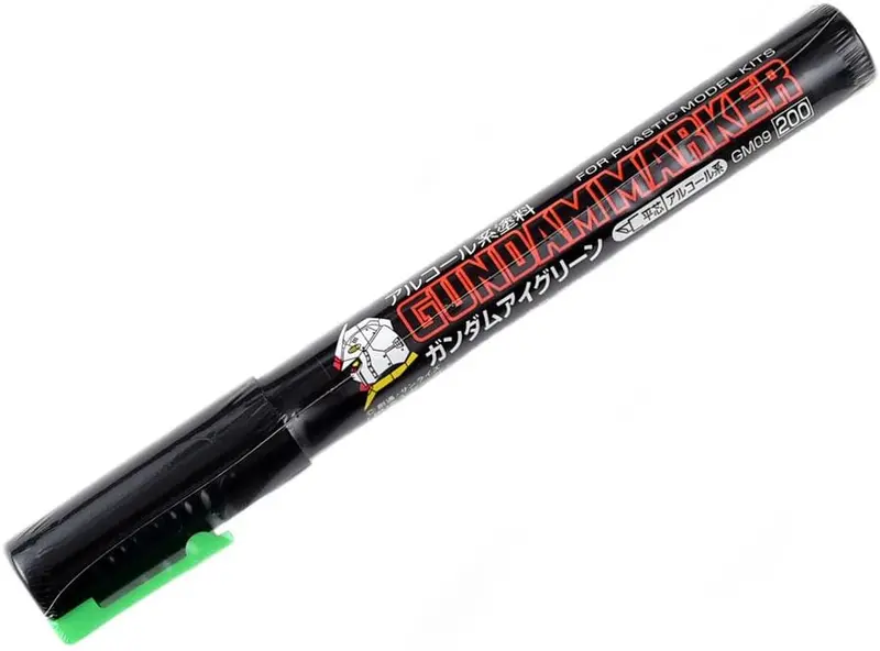 Gundam Marker Gm09 Green - Chisel Tip Marker Paint Pen 1