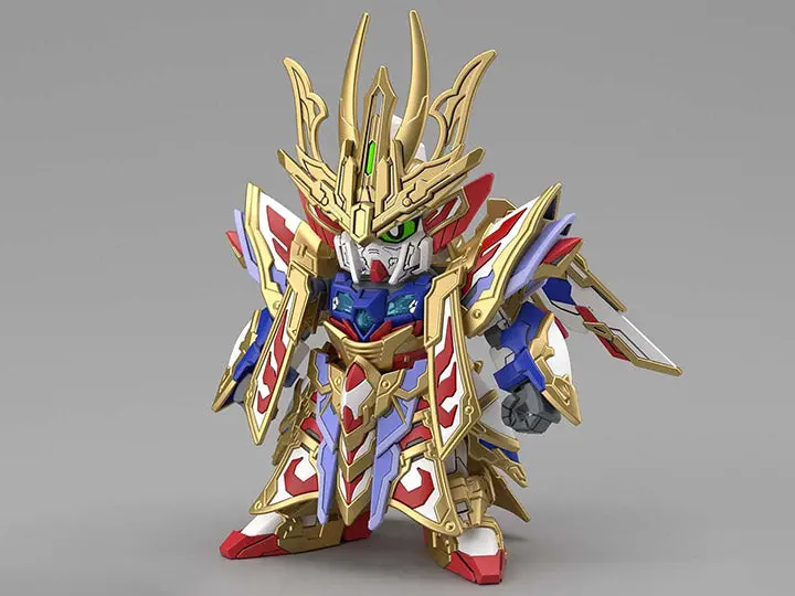Gundam Sdw #08 Gundam World Heroes Cao Cao Wing Gundam Isei Style Model Kit 1