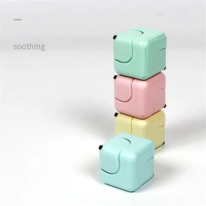 Gyro Fidget Cube Sensory Infinity Cube Autism Relief Toys 1