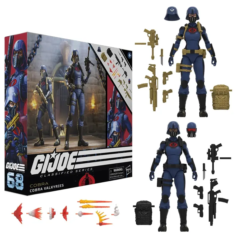 Hasbro G.I. Joe Classified Series #68 Cobra Valkyries Action Figure 1