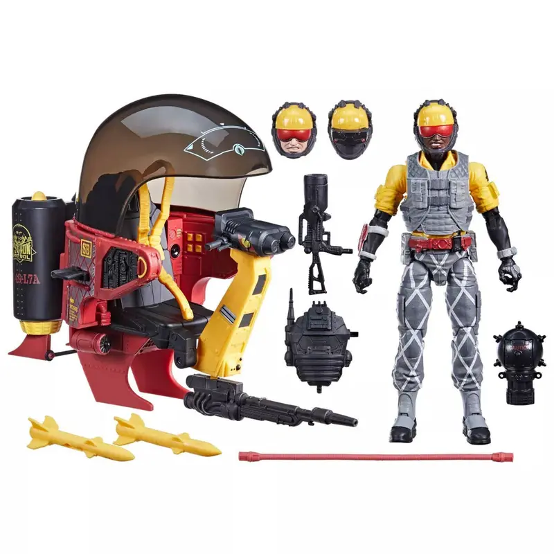 Hasbro G.I. Joe Classified Series #98 Python Patrol Tele-Viper & Cobra Flight Pod (Trubble Bubble) Vehicle And Action Figure 1