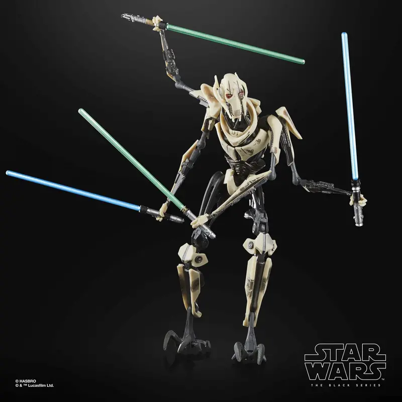 Hasbro Star Wars Black Series Gaming Greats #Gg25 General Grievous (Battle Damaged) Exclusive 6 Inch Action Figure 1