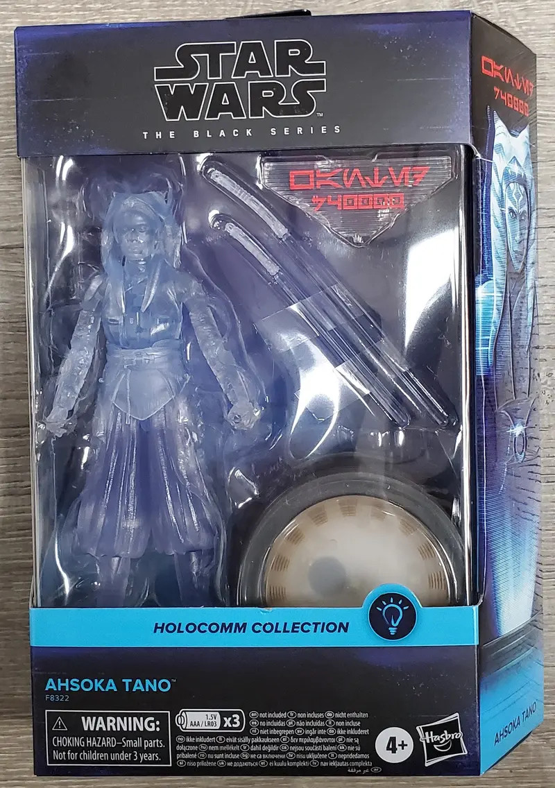 Hasbro Star Wars Black Series Holocomm Collection Ahsoka Tano F8322 6 Inch Action Figure 1
