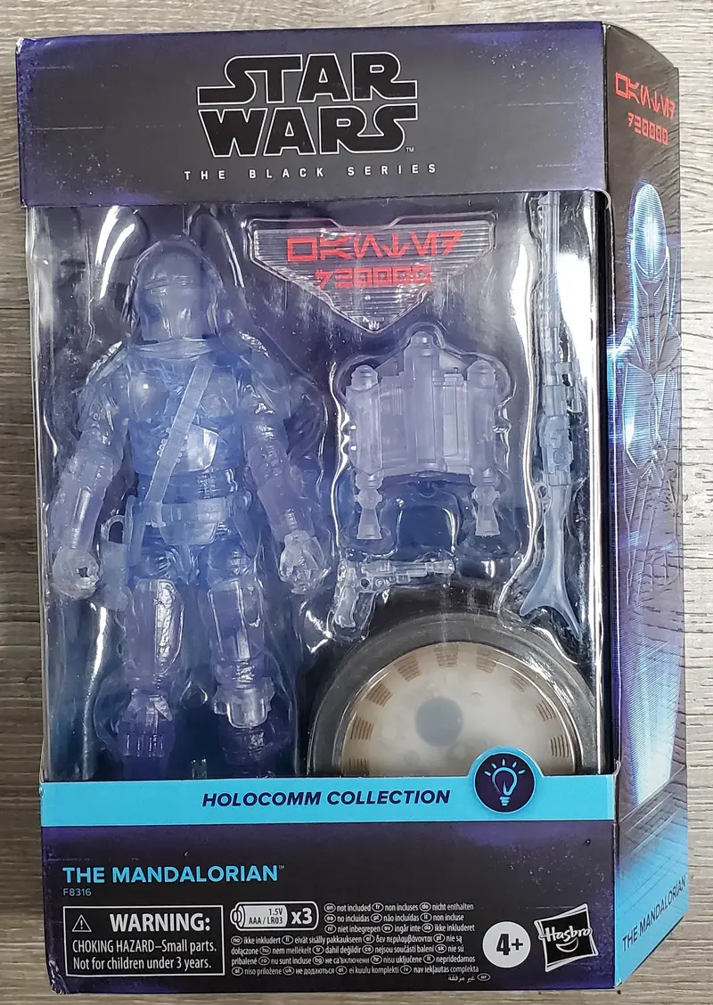 Hasbro Star Wars Black Series Holocomm Collection The Mandalorian F8316 6 Inch Action Figure 1