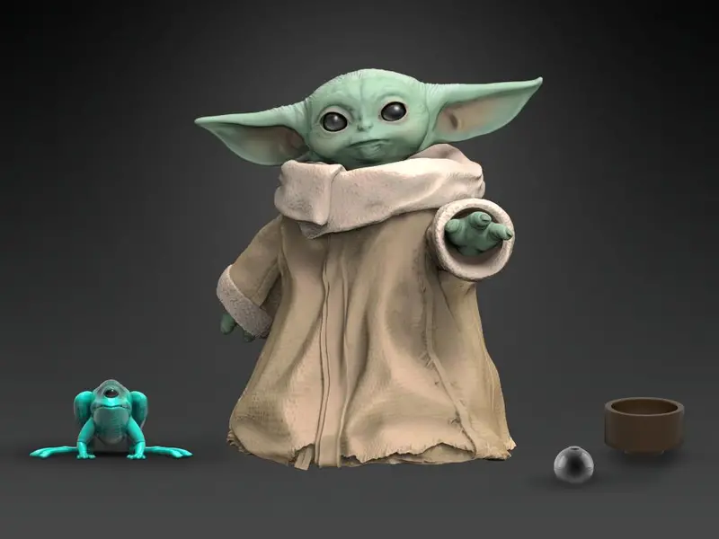 Hasbro Star Wars Black Series The Child Baby Yoda (The Mandalorian) 6 Inch Action Figure 1