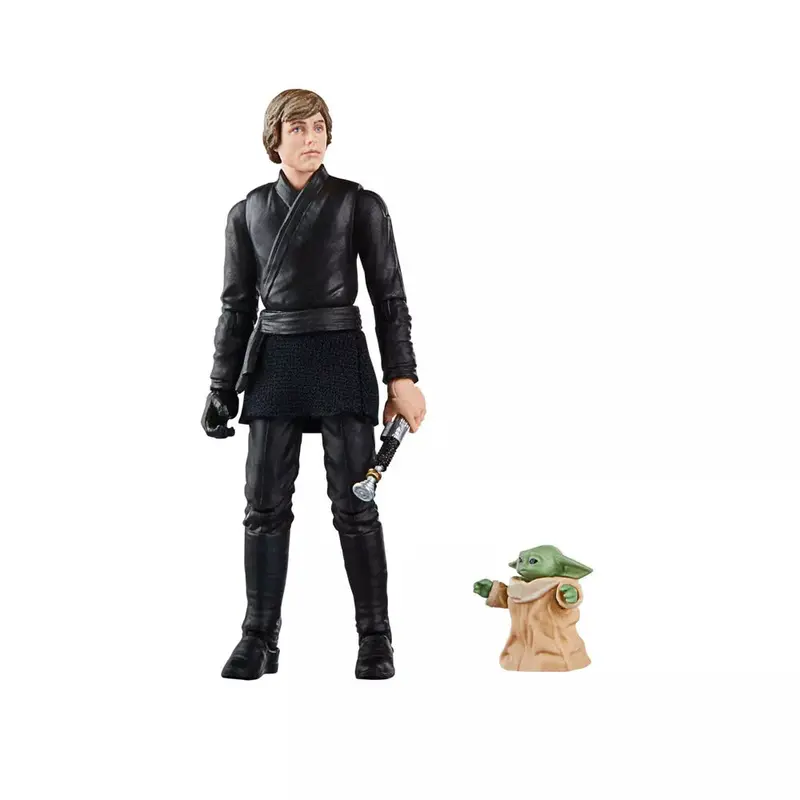 Hasbro Star Wars Black Series Vintage Collection Deluxe Luke Skywalker And Grogu F8303 2-Pack 3.75 Inch  Action Figure 1