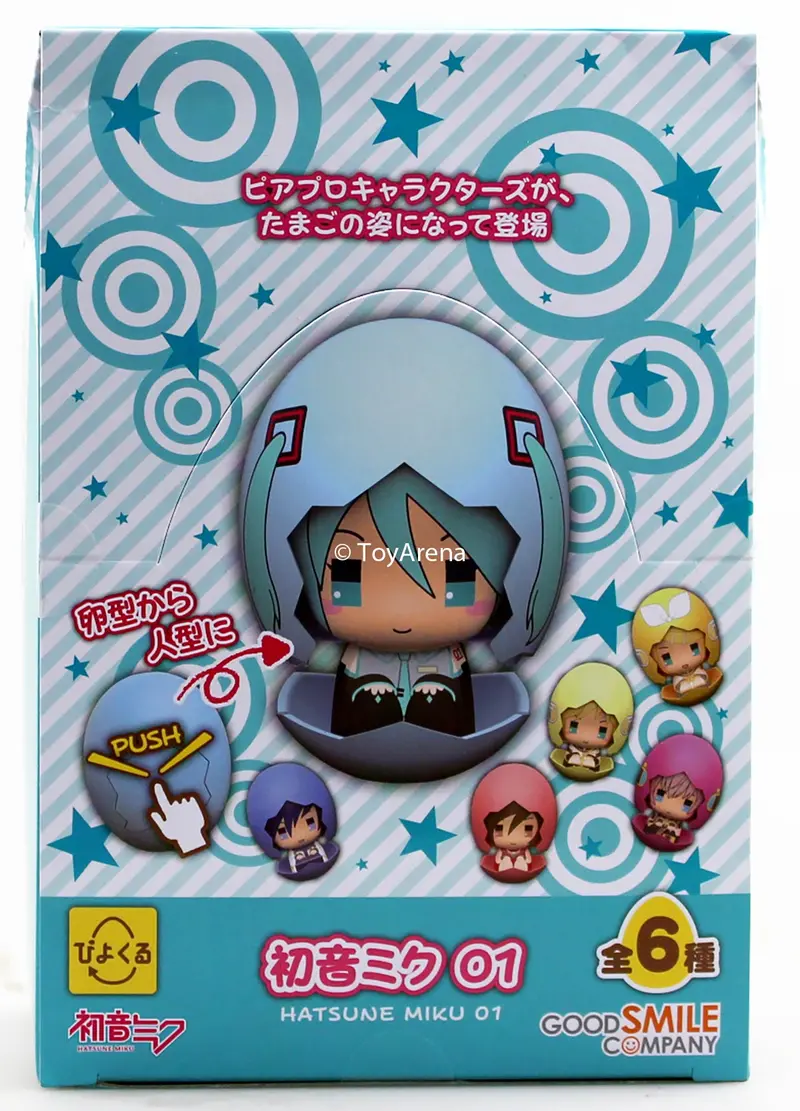 Hatsune Miku Piyokuru 01 Trading Figures Box Set Of 6 1