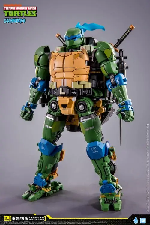 Heatboys Tmnt Teenage Mutant Ninja Turtles Hb0018 Mechatran Leonardo 1
